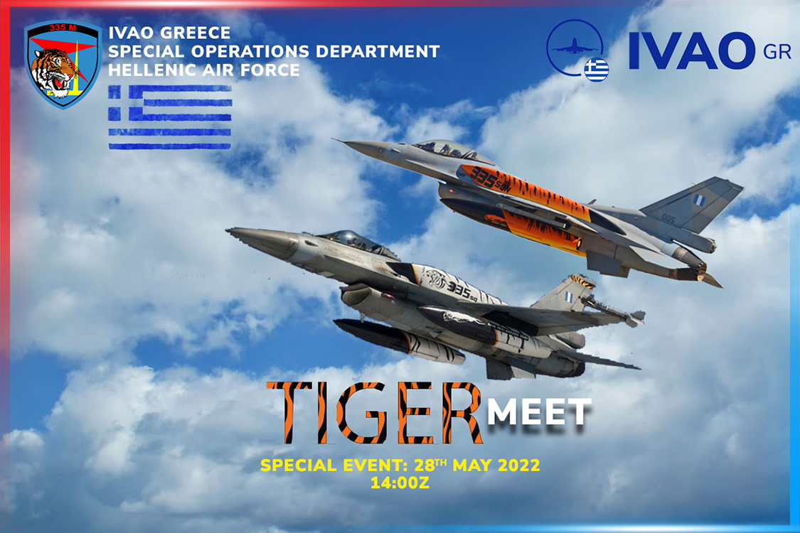 IVAO Tiger Meet 2022 special operations event