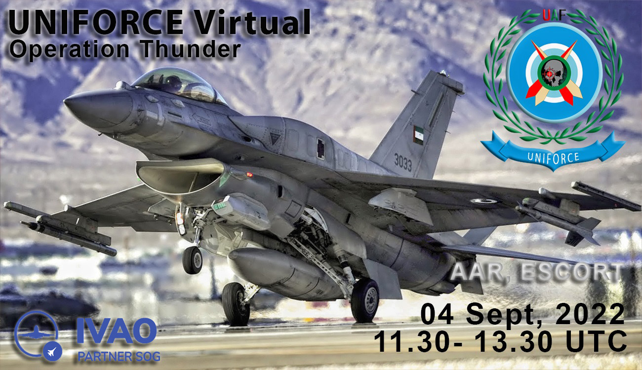 IVAO OPERATION THUNDER special operations event